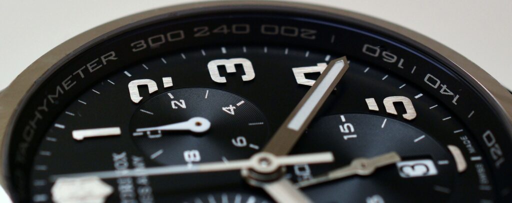 schwarzer-chronograph